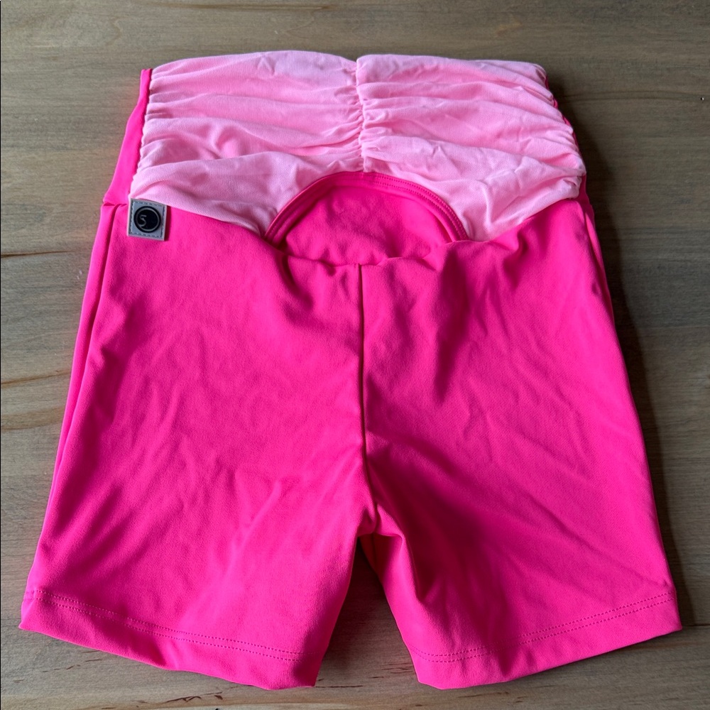 FIVE Vibrant Pink Women's Bike Shorts